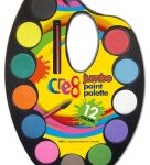 Jumbo Paint Palette 12 Colours