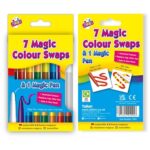 8 Magic Colour Swap Fibre pens